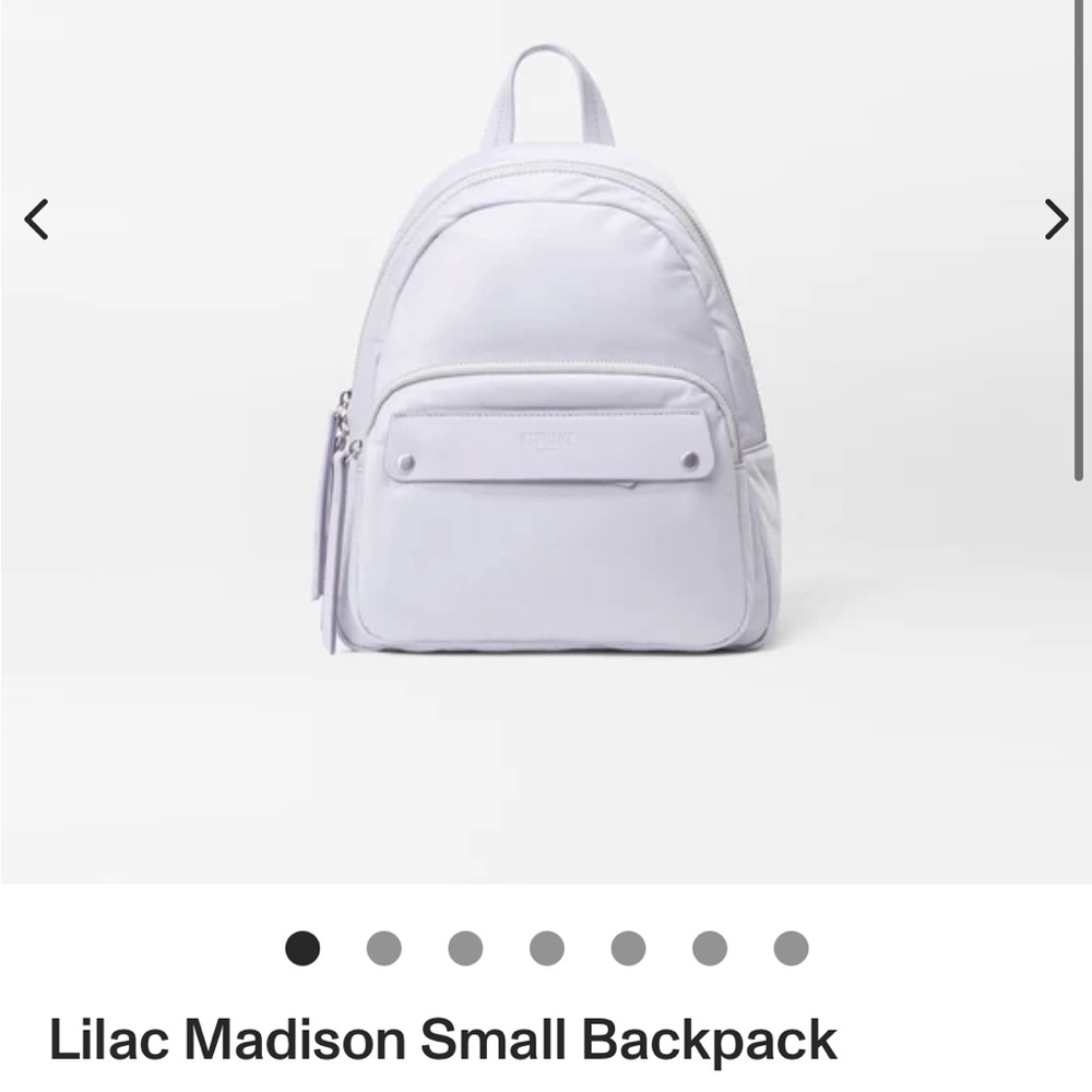 MZ Wallace Lilac Madison Small Backpack